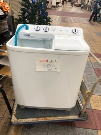 値下げハイアール  2槽式 洗濯機 2015年