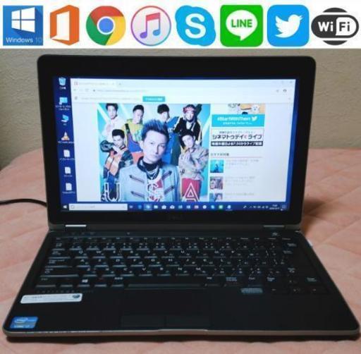 美品★軽量デル/E6230/Win10/i7/4G/120G/オフィス/アドビ他