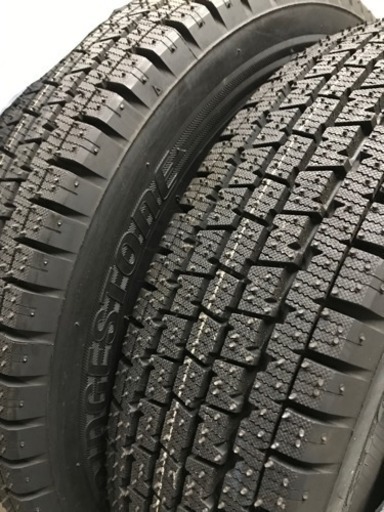 未使用 倉庫整理 145R12 6PR ブリジストンスタッドレス4本セット ※タイヤのみです※