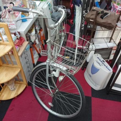 お買い上げありがとうございました。自転車 26インチ ブリヂストン サドル新品交換済み