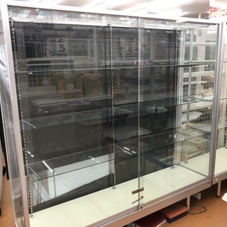 【店頭引取大歓迎】ガラスショーケース【ユーズドユーズ名古屋昭和店】2018/12/29まで