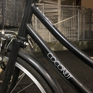 【ママチャリ】COCONUTS 黒 26インチ 【自転車】