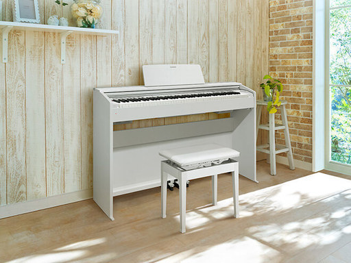 ※交渉中※【ほぼ未使用】CASIO プリヴィア PX-2000GP 電子ピアノ 高低自在椅子付【保証期間内】