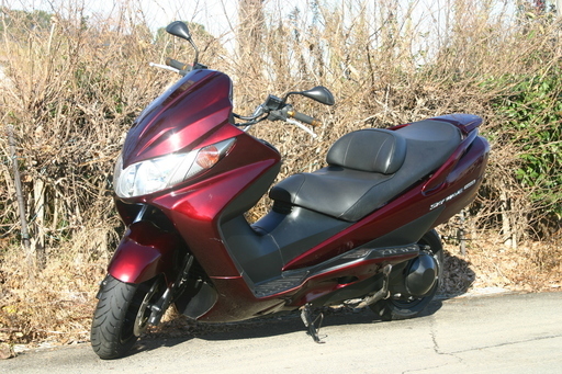 埼玉発432】SUZUKI スカイウェイブ250(CJ43A) 綺麗なワインレッド
