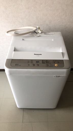最終値下げ【美品】全自動洗濯機 6㎏ パナソニック 2015年製 NA-F60B9 ...