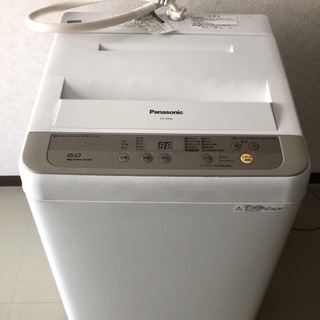 最終値下げ【美品】全自動洗濯機 6㎏ パナソニック 2015年製 NA-F60B9 ...