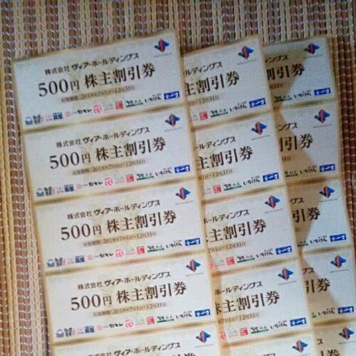 株式会社ヴィアホールディング株主優待券