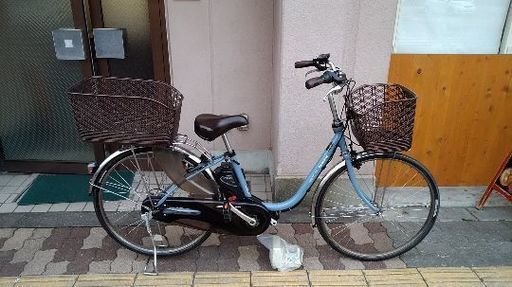 Panasonic vivi DX 26吋電動アシスト自転車 5Ahバッテリー＋充電器 ＋スペアキー2本