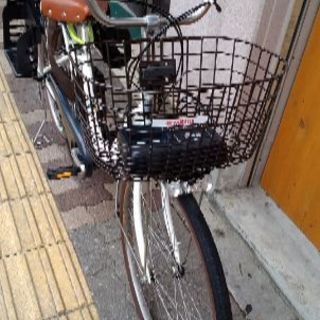 美品☆YAMAHA PAS Nature 26吋電動アシスト自転車(8.7Ahバッテリー＋充電
