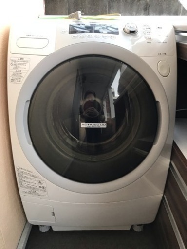 TOSHIBAドラム式洗濯機 明日まで