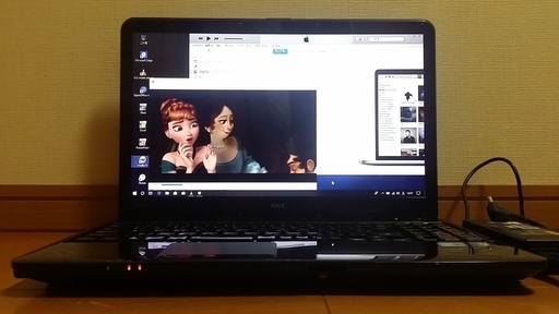 Windows10インストール済みノートパソコン (15.6型 NEC Core i3-380M)