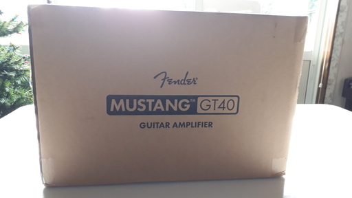 Fender フェンダー　ギター　アンプ　マスタング　GT40　新品　未開封