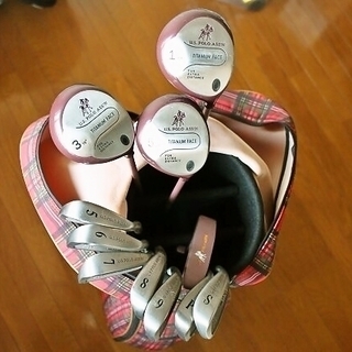 【ありがとうございました】U.S.POLO(ポロ)　レディース　ゴルフセット　美品