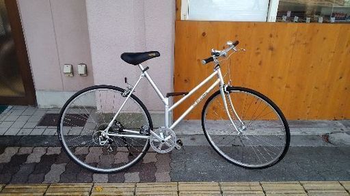 BRIDGESTONE[ビンテージ] TRAVZONE 700c折り畳みクロスバイク 6speed/シルバー