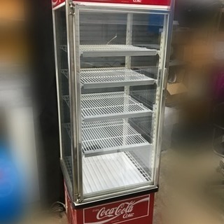 56☆my 超希少！コカコーラ 冷蔵ショーケース ロングタイプ Coca-cola