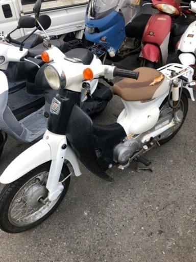 HONDA  リトルカブ AA01 実働 前後タイヤバリ目有り 福岡市南区