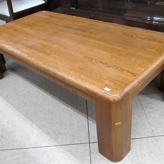 木製センターテーブル 120×60cm 訳あり格安 西宮の沢