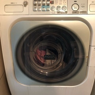 SHARP AQUAドラム式洗濯乾燥機 ¥5000❗️