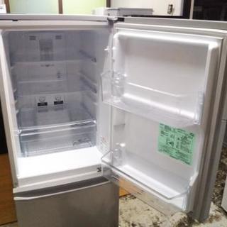 下福元店　閉店セール30パーセントOFF【リサイクルサービス八光 安心の1か月保証下福元店 配達、設置OK】三菱 146L 2ドア冷蔵庫(ピュアシルバー)MITSUBISHI MR-P15W-S 下福元店 閉店セール30パーセントOFF【リサイクルサービス八光 安心の1か