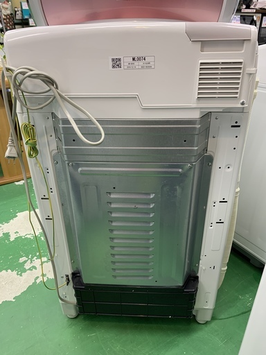 ML74 TOSHIBA 8.0kg 全自動洗濯乾燥機 AW-80VG　2009