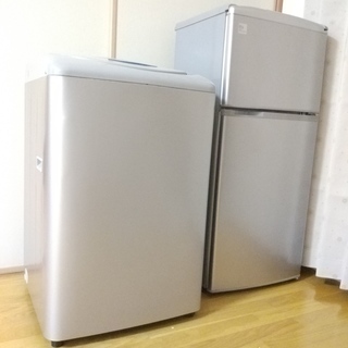 無料家電 洗濯機(ASW-EG42B)と冷蔵庫(SR-111T)