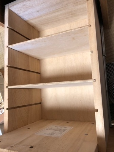 無印良品 キャスター付きサイドチェスト しましまねこ 摂津本山の家具の中古あげます 譲ります ジモティーで不用品の処分