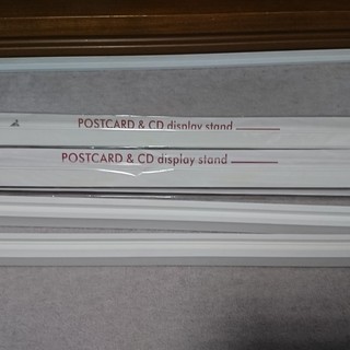 ポストカード＆CD　ディスプレイスタンド　４本セット