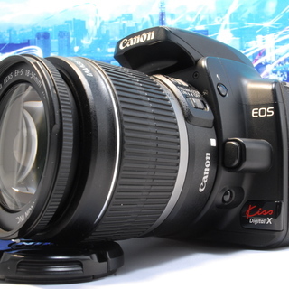 誰でもすぐにきれいに撮影可能！⭐️手振れ補正レンズ付き⭐️スマホ転送OK✨Canon kiss X✨