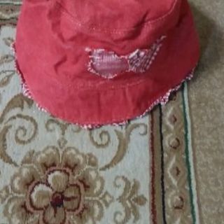50㌢　赤い帽子