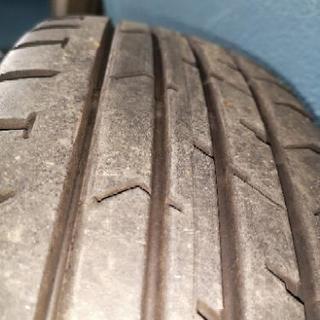 【最終値下げ　更に下げました】15インチ 5J+45  P.C.D100 4穴　タイヤホイール4本セット