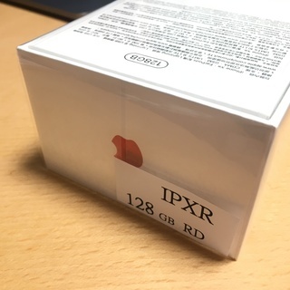 物理デュアルSIM iPhone XR 128G レッド 香港版(新品未開封)