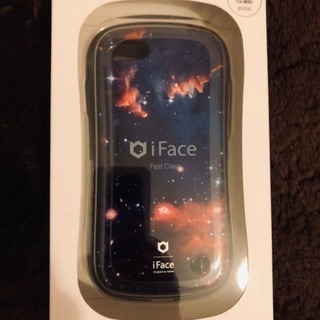 “i Face” iPhone ケース (space color 1)