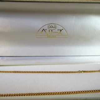 ☆ゴールドベリーズ GOLD BELIZE K18 18金 チェーンネックレス 40cm 6g