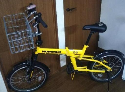 未使用【hammer】ハマーの自転車です