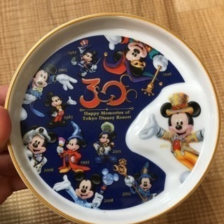 ディズニー30周年 絵皿