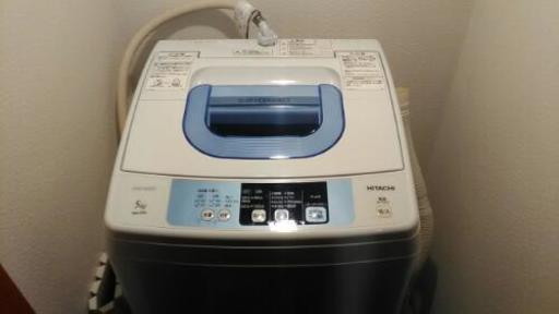【広島市送料無料！】＿2015年製■日立★5kg洗濯機★NW-5TR★風乾燥機能搭載★