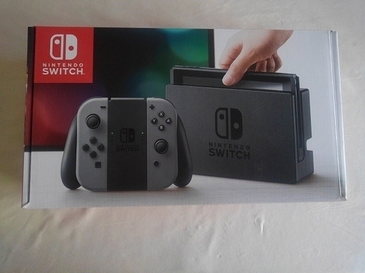 【新品未開封】Nintendo Switch グレー本体 ニンテンドー スィッチ 12月購入保証1年付き【送料1000円】