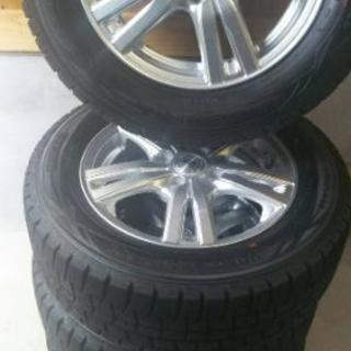 【値下げ】スタッドレスタイヤ、アルミホイール