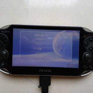 美品 PSVITA PCH-1000 有機EL クリスタルブラック メモリー16G 充電器