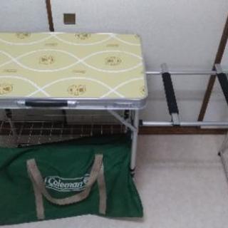 コールマン　ツーバーナ＆キッチンテーブル
