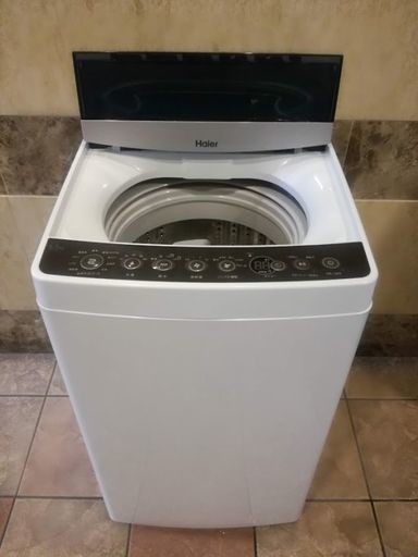 ⬛商談中■2018年製■ハイアール 5.5kg 全自動洗濯機 JW-C55A■美品