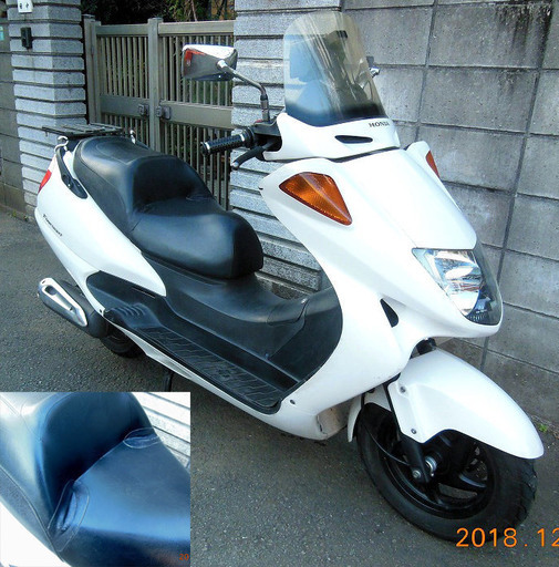☆値下げしました！☆フォーサイト2003年型白、前後ディスクブレーキ、かなりきれい調子良☆東京