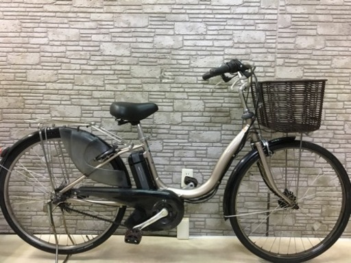 新春SALE 東京23区配達無料  新基準  ヤマハ パスナチュラ 6Ah リチウム 電動自転車 中古