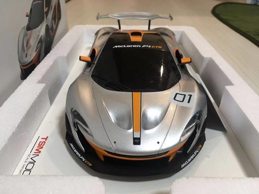 TSM マクラーレンP1 GTR 1/18 コレクターカード付