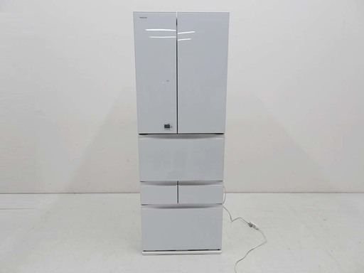 保証1年付 TOSHIBA 東芝 6ドア冷凍冷蔵庫 マジック大容量 GR-H460FV 458L 2015年製
