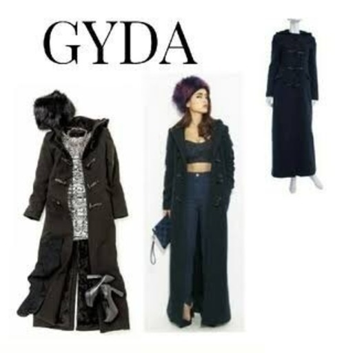 Gyda ダッフルロングコート はーだ 名古屋の服 ファッションの中古