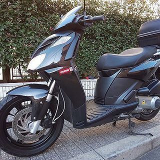 ★快速！程度良好 DERBI ランブラ250i！GIVIトップケ...