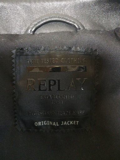 REPLAY のオリジナルライダースジャケット