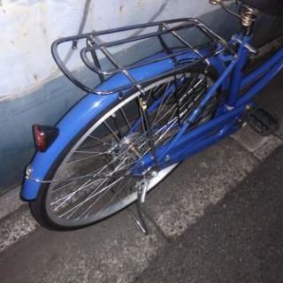 キレイ　　26インチ　ママチャリ　ステンレスハンドル