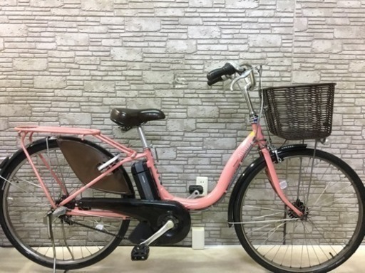 年末SALE  東京23区配達無料  新基準  BS ブリジストン アシスタ 6Ah リチウム 電動自転車 中古